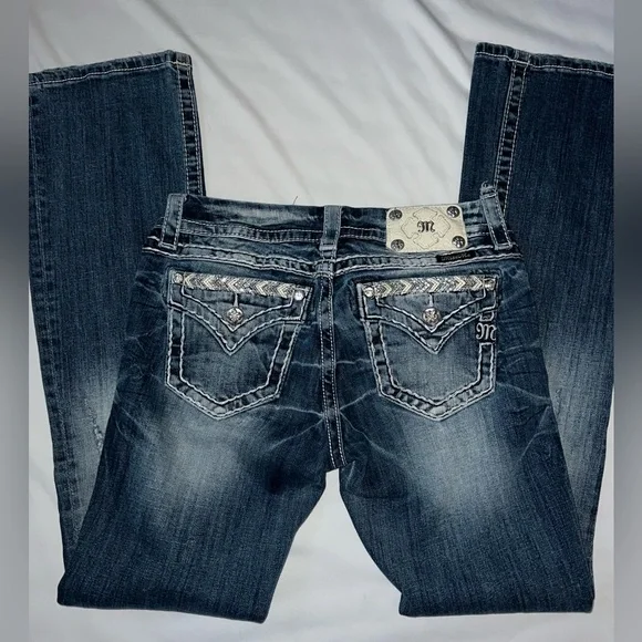 Miss Me Boot Cut Jeans - Picture 2 of 9